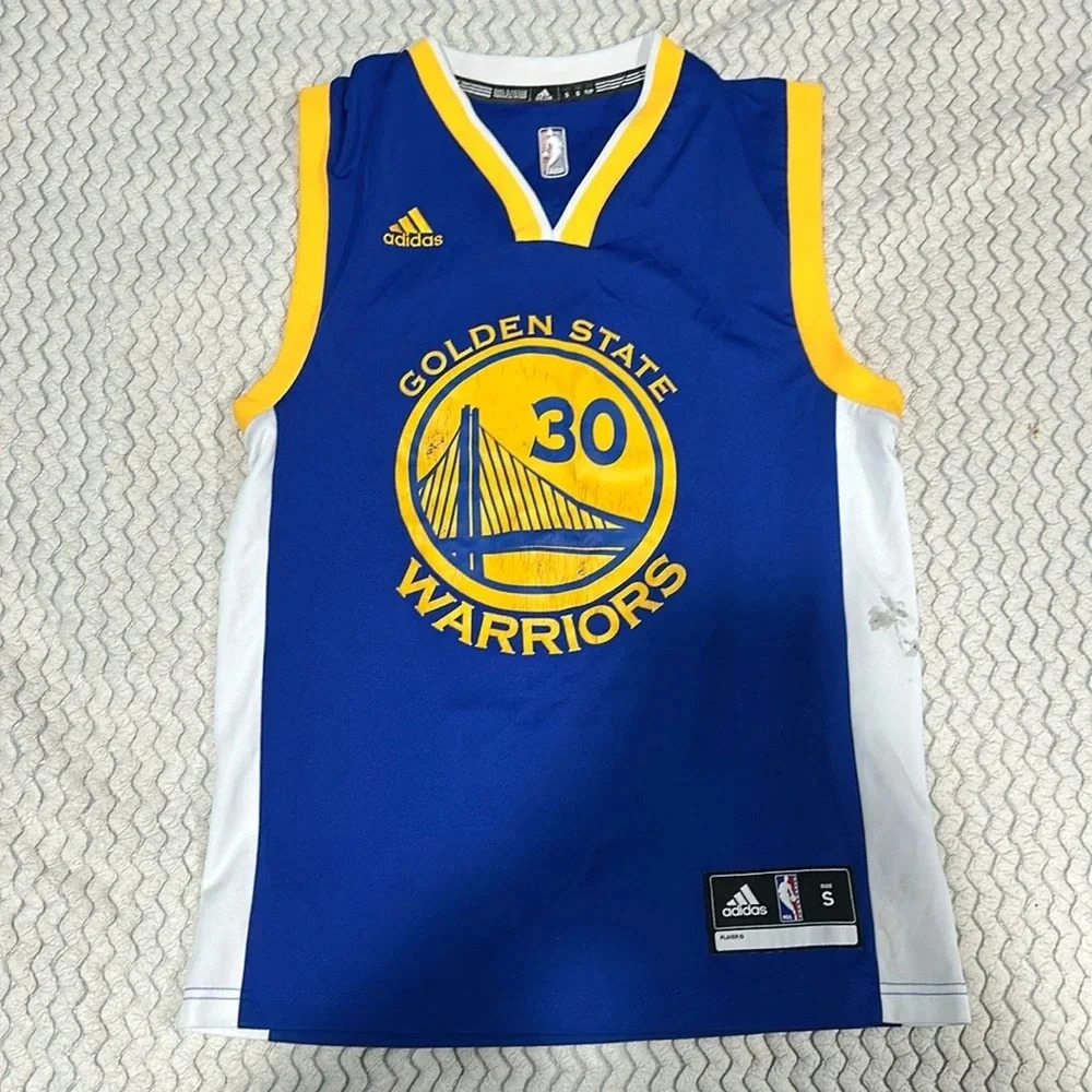 NBA Stephen Curry Warriors Adidas Home Jersey 2015/2016